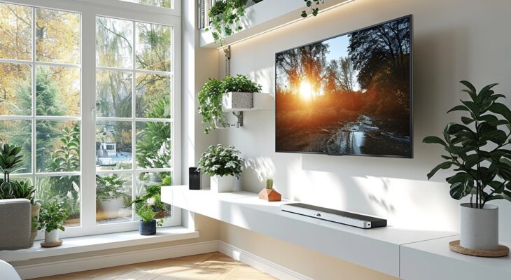 Innovations en supports muraux pour TV : Design et fonctionnalité pour votre salon