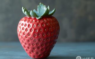Vase en forme de fraise : l’élégance au naturel