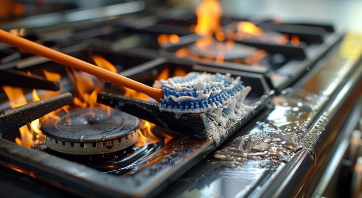Nettoyage efficace du dessus d’une cuisinière à bois : astuces et conseils