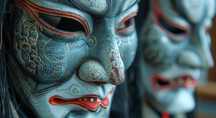 L’art du hannya : explorer les masques de démon féminin dans la tradition japonaise