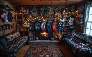 Transformez votre salon en cabane de Noël avec nos pulls rigolos