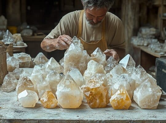 Les défis des fabricants artisanaux de pierres de lithothérapie : entre tradition et innovation