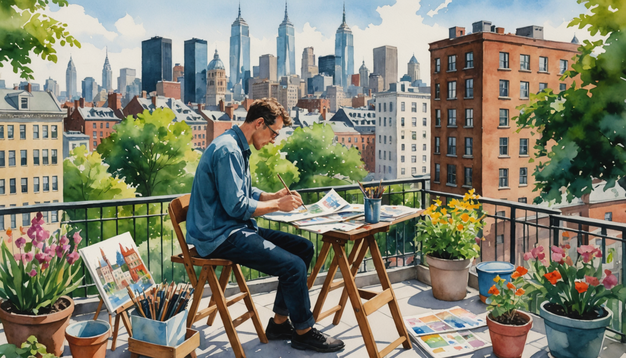 découvrez l’art de peindre la ville en plein air avec l’aquarelle : conseils, inspirations et astuces pour créer vos carnets de croquis urbains et capturer la vie citadine en couleurs.