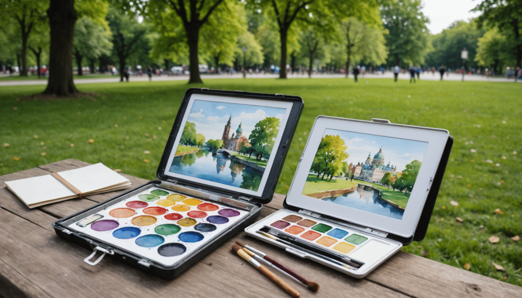 découvrez l’art de peindre la ville sur le vif grâce à l’aquarelle en plein air et la création de carnets de croquis urbains. conseils, techniques et inspirations pour retranscrire l’ambiance citadine avec créativité.