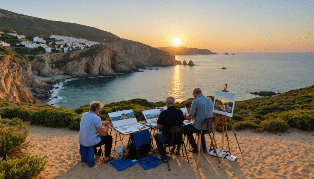 découvrez nos ateliers de peinture en espagne et laissez-vous inspirer par la beauté des paysages marins lumineux. apprenez de nouvelles techniques artistiques dans un cadre enchanteur en bord de mer.