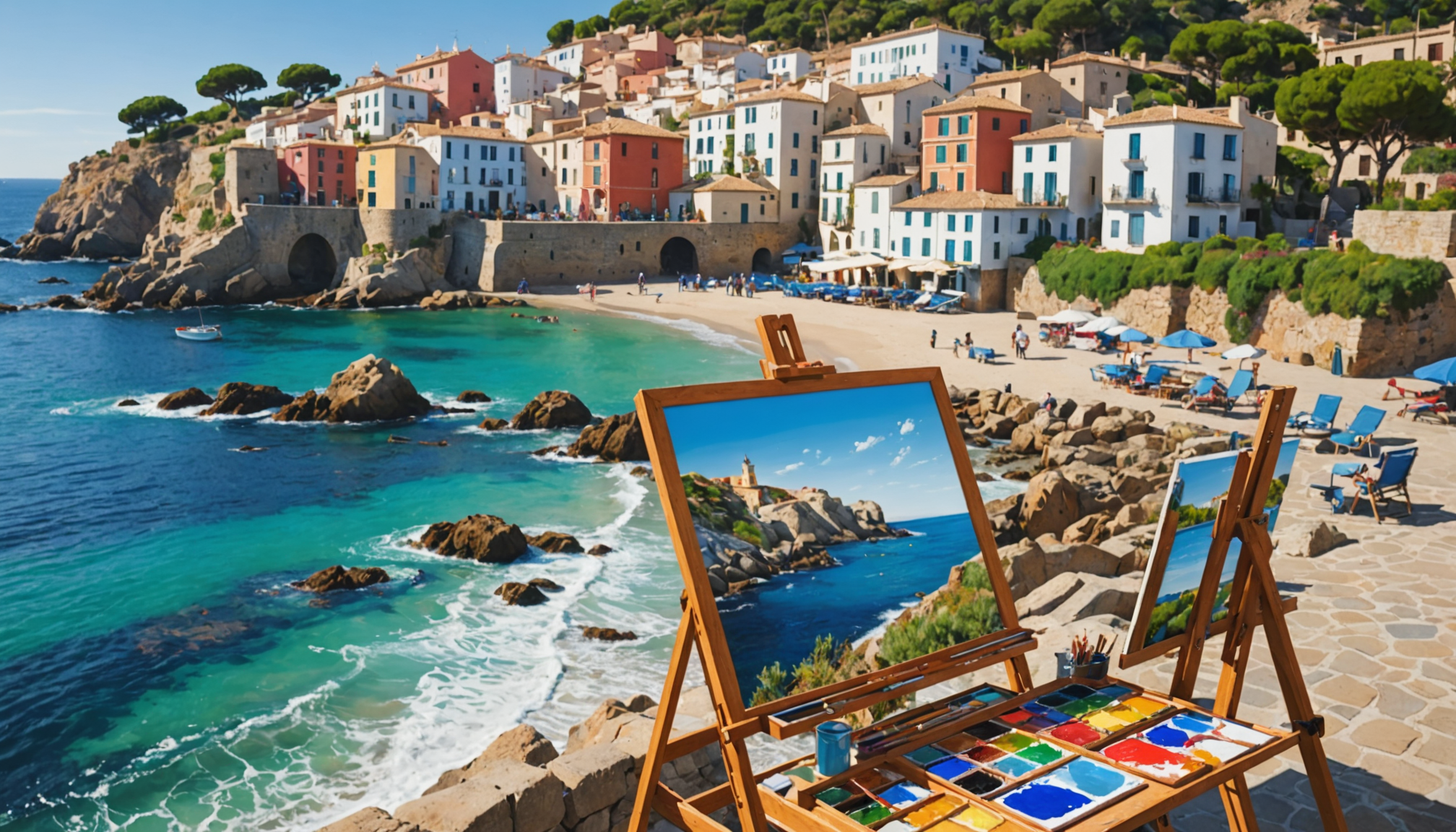 participez à des ateliers de peinture en espagne et explorez des paysages marins lumineux. développez votre créativité tout en découvrant des panoramas côtiers inspirants dans une ambiance artistique et conviviale.