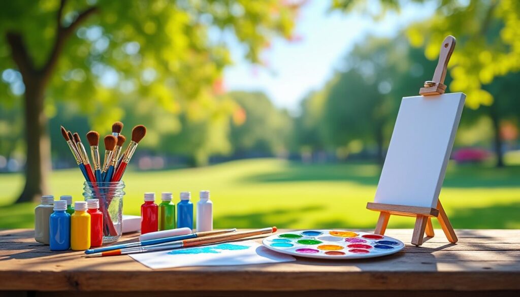 découvrez notre sélection d'accessoires pratiques pour peindre en extérieur : outils résistants, protections et équipements indispensables pour des résultats professionnels en plein air.