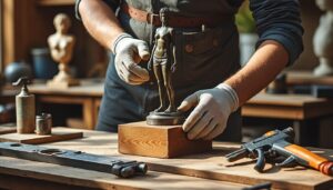 découvrez nos conseils pratiques pour fixer solidement une sculpture sur un socle : choix des matériaux, étapes de fixation et astuces pour garantir stabilité et sécurité à votre œuvre d'art.