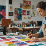 découvrez l'art de la peinture textile en italie avec des motifs inspirants qui allient tradition et créativité pour sublimer vos tissus.