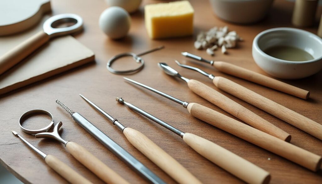 découvrez les outils essentiels pour sculpter l'argile et donner vie à vos créations artistiques avec précision et facilité.