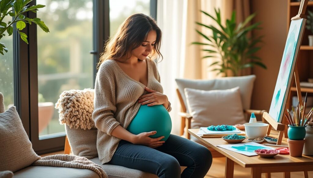 découvrez des activités créatives spécialement conçues pour offrir une parenthèse détente pendant la grossesse, favorisant bien-être et épanouissement.