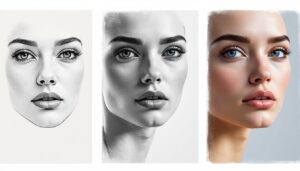 apprenez à dessiner des visages réalistes facilement grâce à notre guide étape par étape, idéal pour débutants et passionnés d'art.