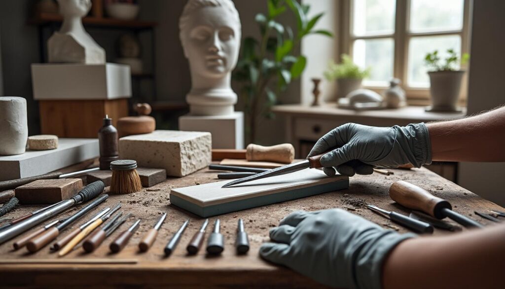 découvrez nos conseils pour bien préparer et entretenir votre matériel de sculpture, afin de garantir des œuvres réussies et une longue durée de vie à vos outils.