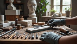 découvrez nos conseils pour bien préparer et entretenir votre matériel de sculpture, afin de garantir des œuvres réussies et une longue durée de vie à vos outils.