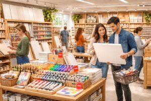 découvrez des toiles et peintures pas chères chez creastore et rougier plé. profitez des soldes et d'une large gamme de fournitures artistiques de qualité pour vos créations.