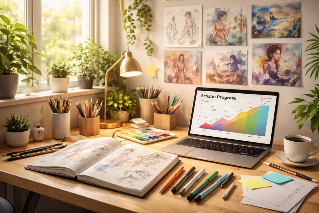 découvrez comment créer un plan de progression artistique efficace pour améliorer vos compétences et atteindre vos objectifs créatifs pas à pas.