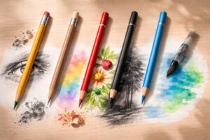 découvrez les différents types de crayons et leurs usages pour choisir l'outil idéal selon vos besoins, que ce soit pour le dessin, l'écriture ou les travaux techniques.